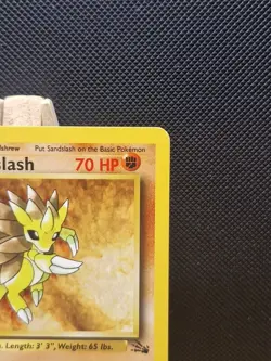 Pokemon 1999 WOTC 1st Edition Fossil Sandslash 41/62 - Near Mint - Image 4