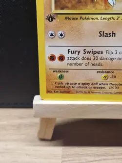 Pokemon 1999 WOTC 1st Edition Fossil Sandslash 41/62 - Near Mint - Image 5