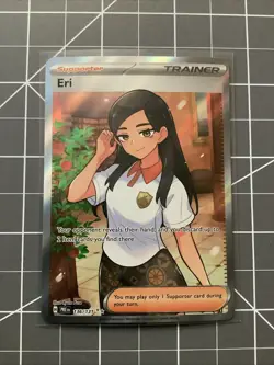 Pokemon Eri 136/131 Full Art Ultra Rare Holo Sv: Prismatic Evolutions - Image 1