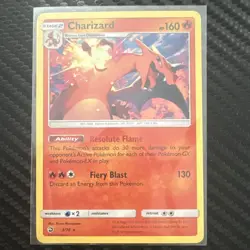 Pokemon Charizard 3/70 Dragon Majesty Holo Rare 160 HP Fiery Blast - Image 1