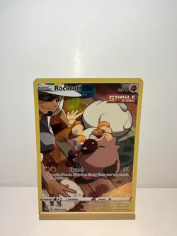 Rockruff TG07/TG30 Holo Silver Tempest Trainer Gallery Pokemon NM - Image 1