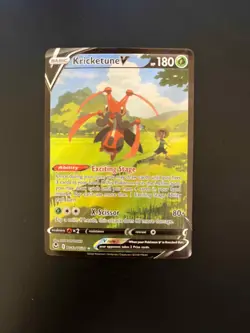 KRICKETUNE V - TG12/TG30 - Pokemon TCG Silver Tempest Trainer Gallery NM - Image 1