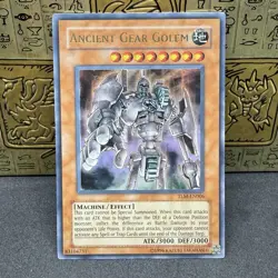 Yugioh Ancient Gear Golem TLM-EN006 Ultra Rare NM - Image 1