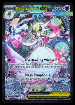 Mega Gardevoir ex #178/132 Mint Pokemon Card - Image 1