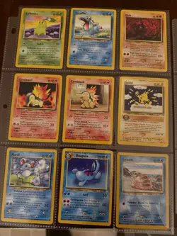 Pokemon TCG 2000 Neo Genesis 15 Card Near-Mint Vintage Lot inc. Johto Starters - Image 2