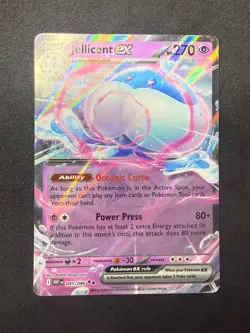 Jellicent ex 045/086 | Holo Shiny Pokemon TCG Card White Flare 2025 | NM - Image 1