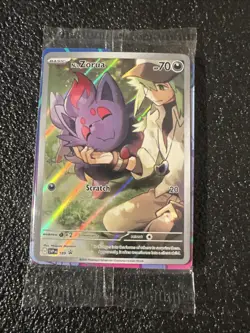 Pokemon TCG - N's Zorua SVP189 S&V Journey Together - Sealed Black Star Promo - Image 1
