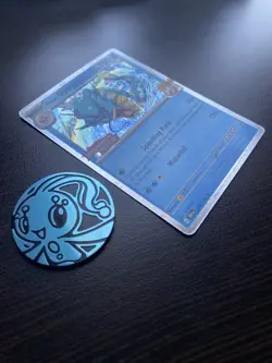 Pokemon Destined Rivals Misty's Gyarados Stamped Promo 49 /182 - Image 4