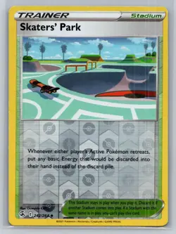 Skaters' Park #242/264 SWSH08: Fusion Strike Reverse Holo Uncommon - Pokemon F25 - Image 1