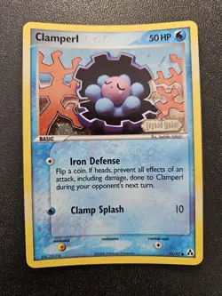 Pokemon EX Legend Maker Clamperl Stamped Reverse Holo 51/92 NEAR MINT - Image 1