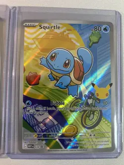 Pokemon TCG MEP Bulbasaur Charmander Squirtle Holo Lot First Series 30th Anv - Image 4