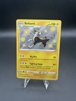 Pokemon Boltund SV040/SV122 Shining Fates Baby Shiny Holo NM - Image 1