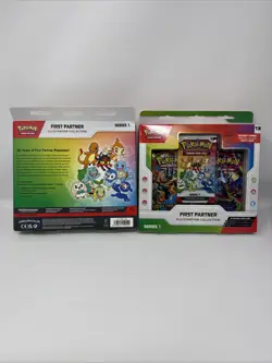 Pokemon TCG First Partner Illustration Collection Series 1 New 2 Sealed Box’s - Image 2
