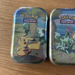 Pokemon TCG: set of 3 Mini Tins - Scarlet & Violet Paldea Friends *BN* Sealed - Image 2