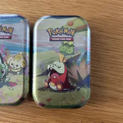 Pokemon TCG: set of 3 Mini Tins - Scarlet & Violet Paldea Friends *BN* Sealed - Image 4