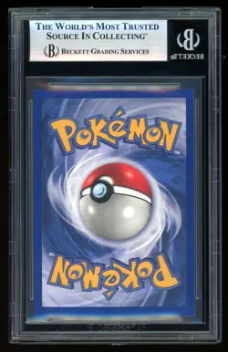 1999 Pokemon Base Set Gyarados Holo ERROR Square Cut BGS 9 Rare Misprint - Image 2