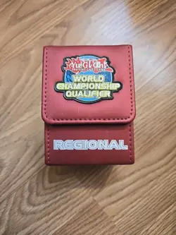 Yugioh World Championship Qualifier Regional (WCQ) PINK Deck Box - Image 1