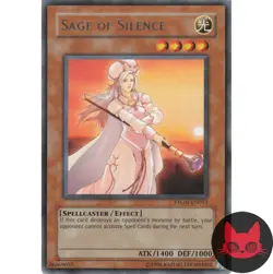 Yugioh Sage of Silence STON-EN015 Rare LP - Image 1