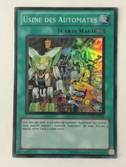 Carte Yu-Gi-Oh - JCC - Usine des Automates - GENF-FR054 - Image 1