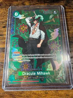 Dracule Mihawk SP OP12-030 (Special Rare) One Piece TCG OP14 The Azure Sea's 7 - Image 1