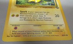 Rare Pikachu Pokemon Card Original 50 hp 60/64 Vintage - Image 3