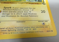 Rare Pikachu Pokemon Card Original 50 hp 60/64 Vintage - Image 4
