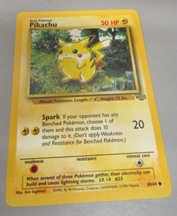 Rare Pikachu Pokemon Card Original 50 hp 60/64 Vintage - Image 5