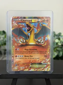 Pokemon TCG XY17 Charizard EX Black Star Promo Holo Card - Image 1