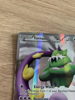 Pokemon Card TCG Tornadus 98/98 Black & White Emerging Powers Full Art Holo - Image 3