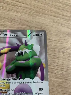 Pokemon Card TCG Tornadus 98/98 Black & White Emerging Powers Full Art Holo - Image 4