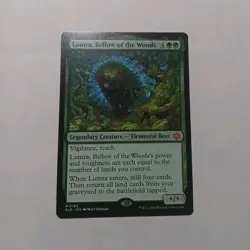 Wizards of the Coast Lumra, Bellow of the Woods 183 Bloomburrow Mythic Bear Ele… - Image 1
