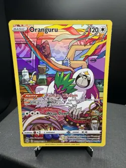 Pokemon TCG SWSH Brilliant Stars Oranguru TG12/TG30 Gallery Full Art Holo NM! - Image 1