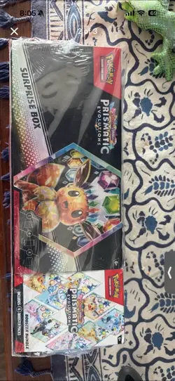 Sam’s Club Pokemon Prismatic Evolutions Surprise Box + Booster Bundle (Lot of 8) - Image 1