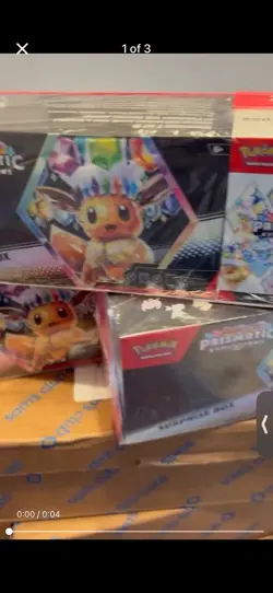 Sam’s Club Pokemon Prismatic Evolutions Surprise Box + Booster Bundle (Lot of 8) - Image 2