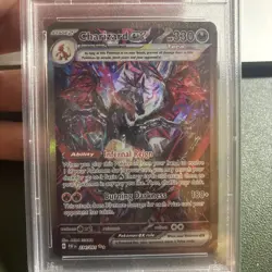 PSA 10 GEM MINT Charizard ex 234/091 SIR English Paldean Fates Pokemon - Image 5