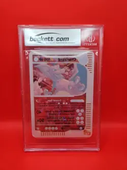 RARE! Strong Subgrades! 2003 Skyridge CRYSTAL CHARIZARD Box Topper 9/12 - Image 2