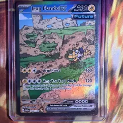 Iron Hands ex 248/182 Special Illustration Rare Paradox Rift Pokemon - QTY - Image 1