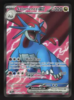 Salamence ex 177/159 Pokemon TCG SV09: Journey Together NM - Image 1