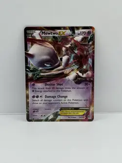 Pokemon - Mewtwo-EX - 62/162 - Holo Rare ex - XY - BREAKthrough - NM/M - Image 1
