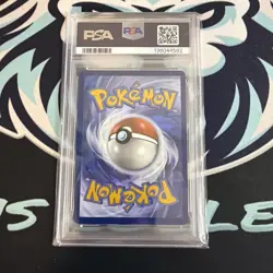 2025 Pokemon DRI EN Team Rocket's Tyranitar Pokemon Center Exclusive #096 PSA 9 - Image 2
