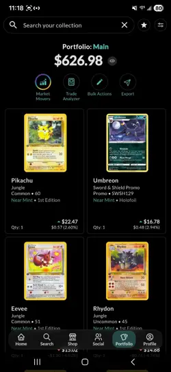 Folder Pokemon Cards Random Lot - Image 1