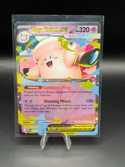 Pokemon TCG | Mega Clefable ex 031/088 Me03: Perfect Order Holo Pack Fresh NM+ - Image 1