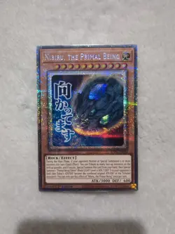 RA05-EN094 Nibiru, the Primal Being Variant Art Starlight Rare 1st Ed YuGiOh - Image 1