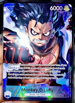 2025 ONE PIECE OP11 EN MONKEY D. LUFFY ALTERNATE ART OP11-040 (PACK FRESH NM*) - Image 3