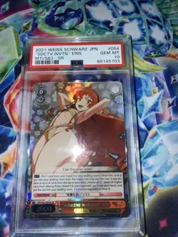 PSA 10 Eris Seductive Invitation MT/S83 SR Weiss Schwarz Mushoku Tensei POP 33 - Image 1
