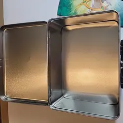 Pokemon TCG Spring 2022 ARCEUS Collector Chest Lunchbox Tin Stickers Energy Pack - Image 2