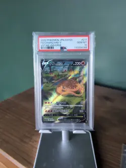 PSA 10 Charizard V 211/172 SAR Japanese Pokemon Card VSTAR Universe GEM MINT - Image 1