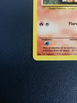 Pokemon Card Growlithe 42/130 Base Set 2 Uncommon WOTC - Image 4