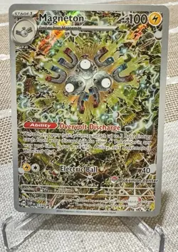 Magneton SVP 159 Surging Sparks ETB Pokemon Center Stamp Promo Holo NM - Image 1