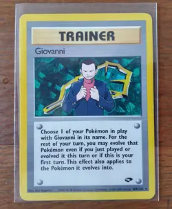 Pokemon Gym Challenge - Job lot of 15 Giovanni cards - Image 4